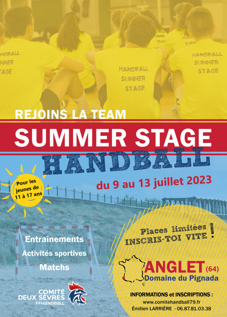 affiche_handball_summer_stage_2023