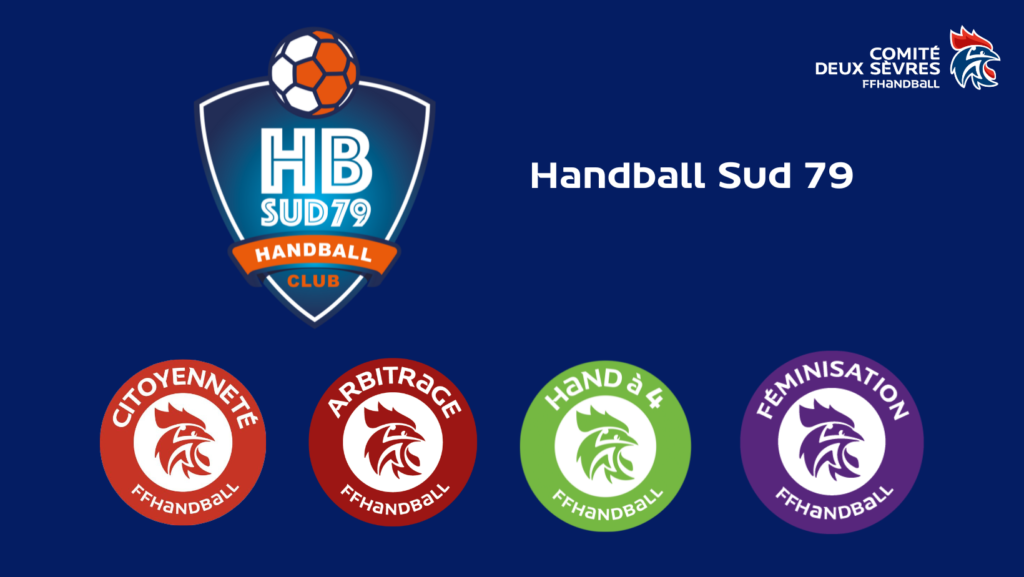 Nos clubs sont labellisés FFHB HB Sud 79