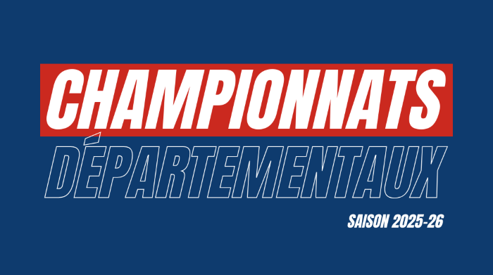 visuel championnats départementaux saison 2025-2026